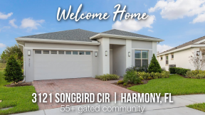 New Listing On 3121 Songbird Cir Harmony Florida 34773