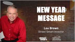 New Year Message - Lou Brown