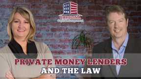 58 Private Money Lenders and the Law