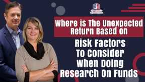 Where Is The Expected Return Based On | Risk Factors To Consider When Doing Research On Funds