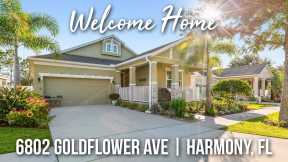 New Homes For Sale On 6802 Goldflower Ave Harmony FL 34773