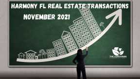 Harmony FL Real Estate Transactions For November 2021 With Jeanine Corcoran