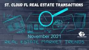 Real Estate Market Report In Saint Cloud Florida November 2021