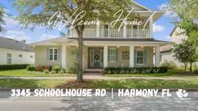 New Property Listing On 3345 Schoolhouse Road Harmony FL 34773