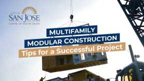 Multifamily Modular Construction: Tips for a Successful Project