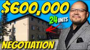 How He Negotiated a $600,000 Discount on a 24 Unit Multifamily Apartment Building