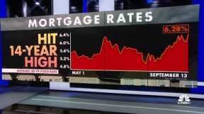 Mortgage rates hit 14-year high
