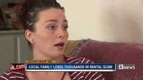 Local family loses thousands in rental scam