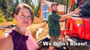 We MADE a HUGE MISTAKE // Installing our SEPTIC DRAIN for our SELF BUILT House