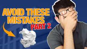 ⚡️ Don't do this! Common mistakes by real estate investors | Part 2