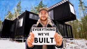 How we turned Abandoned Land into a Container Home, Geodesic Dome (and more)