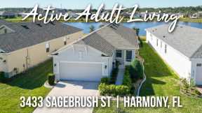 Harmony FL Home For Sale At 3433 Sagebrush St Harmony FL 34773