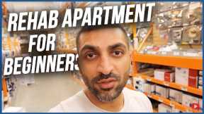 How to Rehab Multi Family Apartment for Beginners | Home Depot Parts List | Hamza_Ali