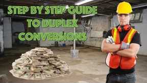 How To Do A Duplex Conversion When Investing In Multi Family Real Estate: Step By Step Guide