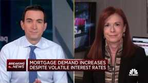 Mortgage demand increases despite volatile interest rates