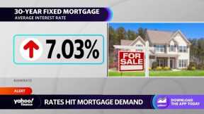 Mortgage rate hikes continue to slam U.S. housing market