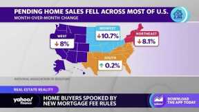 Mortgage rates trend up ahead of Fed's next meeting, pending home sales fall more than 5% in March