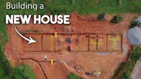 Building Our House Start To Finish | Episode 2: Footings