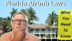 Florida Short Term Rental Laws | What You Need To Know