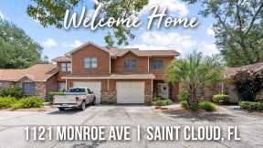 St. Cloud FL Home For Sale At 1121 Monroe Avenue Saint Cloud FL 34769