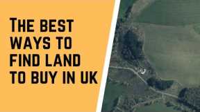 #smallholding #offgriduk How to find land to buy UK