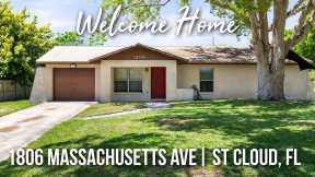 St. Cloud FL Home For Sale At 1806 Massachusetts Avenue Saint Cloud FL 34769