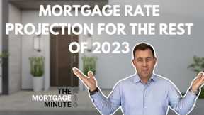 Interest Rate Projection for the rest of 2023 | Mortgage Minute