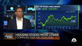 Housing data shows that 7% mortgage rates are the 'new normal,' says Compass' Robert Reffkin