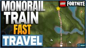 How To Make A Faster Travel System Train In LEGO Fortnite