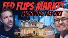 FED FLIPS MARKETS Mortgage Rates Plummet | Housing Market Update