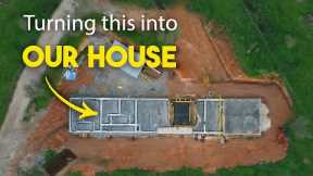 Building our House Start To Finish Ep14: The massive concrete forms are installed