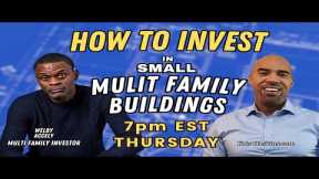 How to invest in small multi family houses