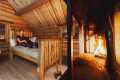 Cozy Log Cabin BED! - 100% natural