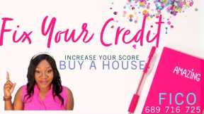 How To Fix Your Credit By Yourself | To Buy A House Or Make A Major Purchases