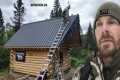 Log Cabin Build on Off-Grid Homestead 