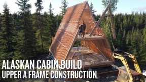 Off Grid Cabin Build | Upper A Frames & Subfloor