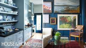 Interior Design — Before & After: Colourful, Art-Filled Townhouse Makeover