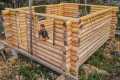 Building a Log Cabin, Cutting Windows 