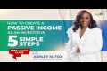 How to Create Passive Income as an