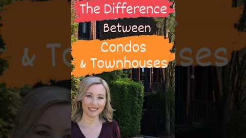 The difference between condos and townhouses. #difference #condo #townhouse #realestate #tips #nc