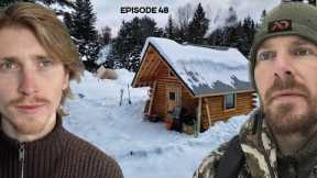 Portable Sauna, Road Building |EP48| with @Off-Grid-Island Log Cabin Build on Off-Grid Homestead