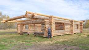 I Spent 2 Years Building My 1st Log Home