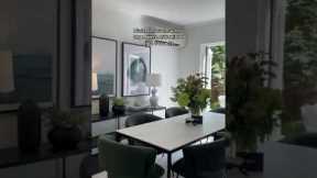 How to style a combined living/dining room
