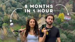 Everything We've Built on Our Land in Portugal in 8 Months