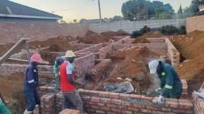 Building a house in Zimbabwe🇿🇼 Part 1| From land acquisation to slab level(All costs)|  Construction