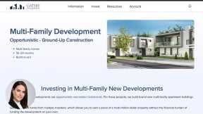 Multi-Family Development - Investment Tutorial