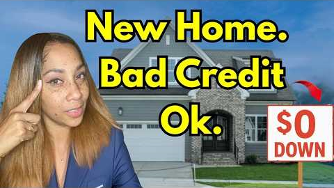 How To Buy A New Home With No Job, 0 Money Down And Bad Credit! ✅