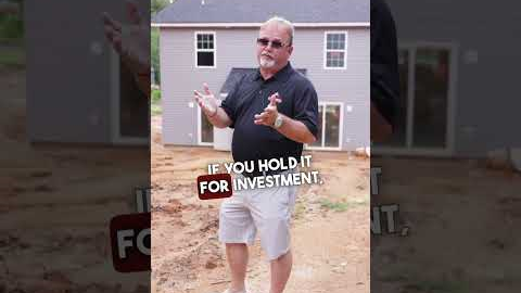 Building a duplex takes the same time but can be sold to an investor for a higher return.