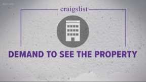 How to avoid rental scam on Craigslist