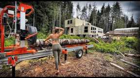 BUILDING a HUGE SHIPPING CONTAINER HOUSE | NEW SAWMILL, FREE LUMBER - I MAKE the MOST EXPENSIVE SALT
